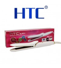 HTC Jk-6012 Ceramic Coating Panel Hair Straightener Flat Iron and Hair Straightener